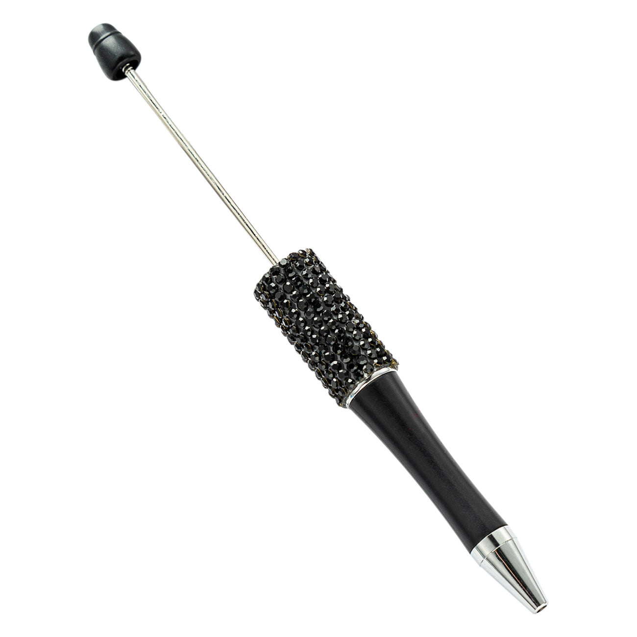 Wholesale Beadable Pens Rhinestone Pens Plastic Handmade Diamond Pen